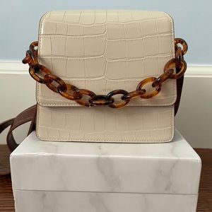 CROC EMBOSSED JW PEI SHOULDER BAG